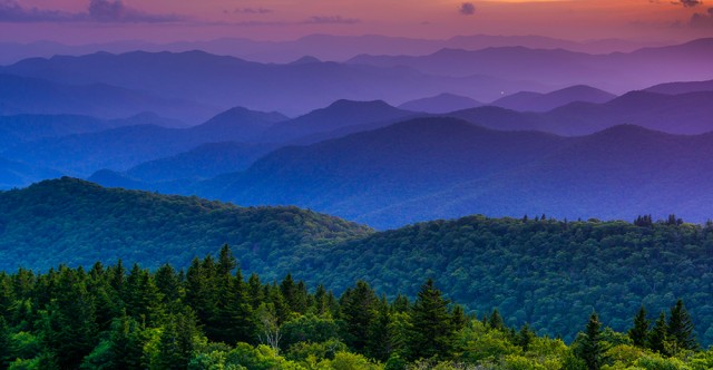 Blue Ridge Mountains. Photo ID 47624616 © Jon Bilous | Dreamstime.com